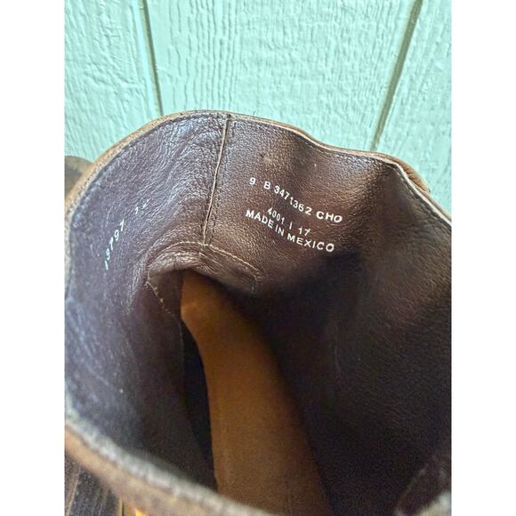 Frye Leather Veronica Ankle Short Boots, Size 9 - Picture 5 of 6